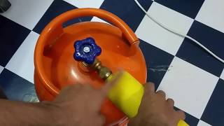 Mapp Propane Gas Tank Mini Cylinder Refill LPG  how to refill LPG in mapp gas cylinder [upl. by Ariek]