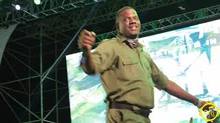 Trinidad Killa featuring DJ Bravo performing at Army Fete 2020 [upl. by Fanya]