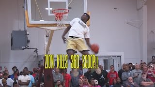 Zion Williamson KILLS 360 SCOOP His 47 Points Shuts Down Real Deal In The Rock [upl. by Rozanna921]