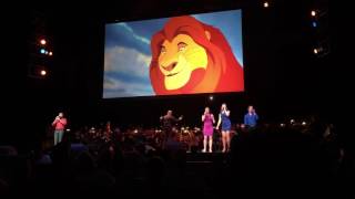 Circle of Life live  Disney in Concert 4K [upl. by Adnohryt]