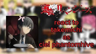 Tokyo revengers react to takemichi as  Ciel Part 3 ❤️‍🔥🥰  Gachaclub 🇵🇭🫶🥰💗 [upl. by Yelsnia993]