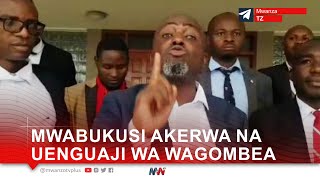 MWABUKUSI AKERWA NA UENGUAJI WA WAGOMBEA [upl. by Aizitel]