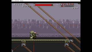 SNES  Cybernator  Assault Suits Valken  1992  FAIL [upl. by Bigner]