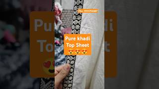 Messho se bhi sasta 😍 top sheet textile bedsheet [upl. by Nairad]