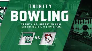 Trinity vs DuPont Manual high school bowling [upl. by Ealasaid]