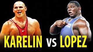 Who is The Best Karelin vs Lopez Great Wrestling [upl. by Illah125]