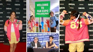 FAN EXPO 2024 VLOG DAY 1  Meeting Brandon Rogers amp Richard Horvitz Karoke FNAF Panel Game [upl. by Ahseenyt134]