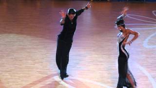 Nino Langella  Kristina Moshenskaya Cambrils 2013 WDSF GrandSlam latin final  chachacha [upl. by Noyerb]