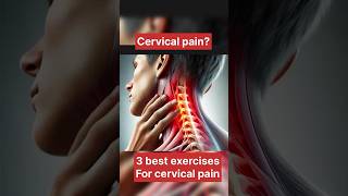 Cervical pain exercises  3 best exercises to relief neck pain cervicalhealth cervicalpain [upl. by Fia]