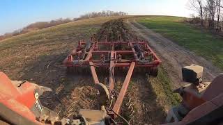 Starting Spring Tillage with G170 New Holland Tractor and Soil Saver [upl. by Helene997]