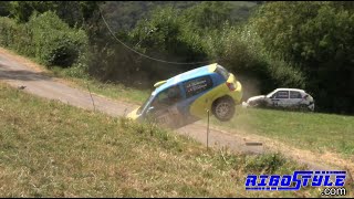 Rallye du Sel 2024 Crash SHOW BY Rigostyle crash rallye rallying [upl. by Corella7]