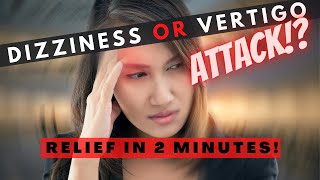 How to Get Rid of Dizziness or Vertigo FAST [upl. by Jago]