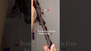 ❌Don’t make this Hair Mistake anymore❌🙅🏽‍♀️ hair haircare shorts longhair [upl. by Ariajaj]