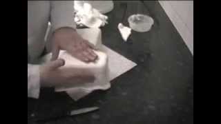 Cake Decorating  How to ice a number shaped cake [upl. by Aiciles]