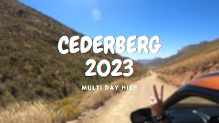 Cederberg 2023  Multi Day Hike [upl. by Eityak479]