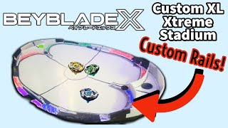 Worlds First Xtra Large Beyblade X Stadium Beyblade X Mod [upl. by Attezi]