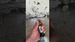 Wrench conversion hammer drill bit connector [upl. by Orhtej927]