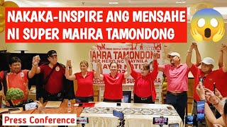 Alamin ang Huling Mensahe ni Mahra Tamondong sa Presscon [upl. by Molloy]