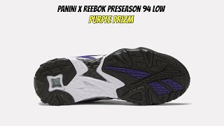 Panini x Reebok Preseason 94 Low Purple Prizm [upl. by Niak]