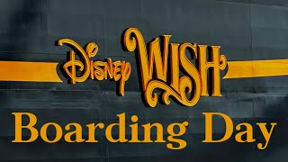 Boarding the Disney Wish  Concierge Lunch [upl. by Eecak]