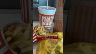 First time at WHATABURGER  burger whataburger cheeseburger fries firsttry [upl. by Strang72]