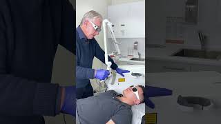 Snoring amp Sleep Apnea  Demonstration of Laser Treatment by Dr Garry Cussell [upl. by Giarla]