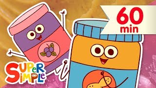 Peanut Butter amp Jelly   More Kids Songs  Super Simple Songs [upl. by Hedwig]