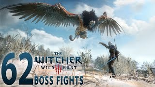 Witcher 3  Boss Fights Death March No Damage Combat Build 62 Battles Patch 106 [upl. by Atimad508]