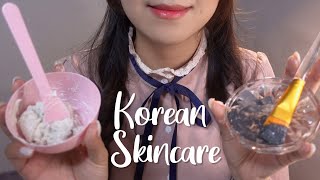 ASMR Korean Special Skincare Routine for Winter🧣 No Talking [upl. by Ahselrak]