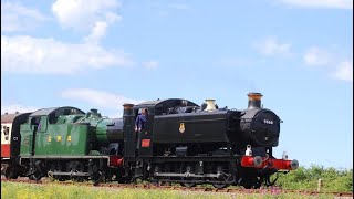 West Somerset Railway Spring Steam Gala Day 2 With Brake Van Ride on 7828 Odney Manor [upl. by Adnorat]