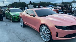 2023 Brown Sugar Festival Clewiston FL  DONKS BIG RIMS CANDY PAINT FORGIATOS [upl. by Aelanej]