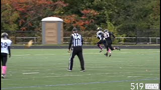 OFFL Playoffs Under 14  Brantford Bisons vs Waterloo Jr Warriors [upl. by Nitsa593]