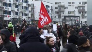 Journée de solidarité  « Refugees Welcome » CalaisFrance  23 Janvier 2016 [upl. by Platto528]