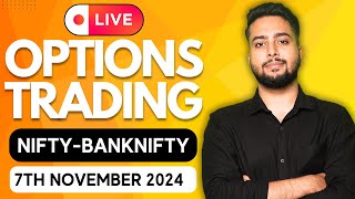 LIVE TRADING NIFTY OPTIONS  07112024  NIFTY LIVE  BANKNIFTY LIVE  nifty50 livetrading [upl. by Neelram207]