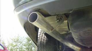 CLK320 Stock muffler than no muffler [upl. by Dnalor]