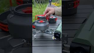 Mini Portable Folding Gas Stove  Perfect for Outdoor Adventures [upl. by Amorita]