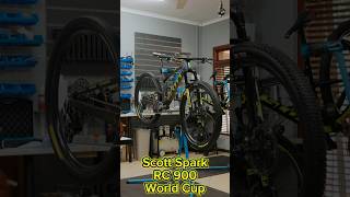 Bike maintenance Scott Spark RC900 WC shorts mtb asmr [upl. by Lewin]