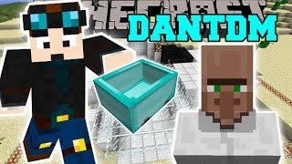 Minecraft THEDIAMONDMINECART MOD TRAYAURUS THE LAB amp DANTDM Mod Showcase [upl. by Maclay]