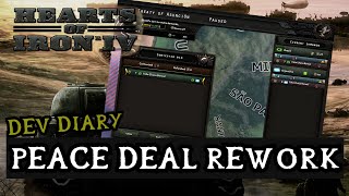 Peace Conferences Rework  HOI4 Dev Diary Changes  Designer Corner [upl. by Eirolav868]