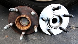 How to Replace a Front Wheel Bearing [upl. by Trebornhoj]