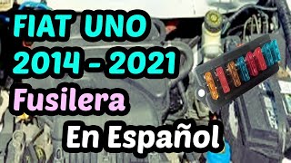 DIAGRAMA de Fusibles Fiat Uno 2014  2021 En Español [upl. by Cresa896]