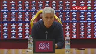 Dejan Stankovic e José Mourinho  RomaSampdoria  Conferenza PostGara 02032023 [upl. by Eikin610]