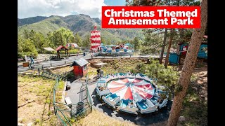 A ChristmasThemed Amusement Park in Colorado [upl. by Xer]