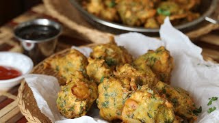 Bhajia Fiji Style  Fijian Bhajia Recipe  Crispy on the outside and soft inside [upl. by Hurlee]