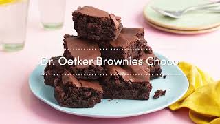 Dr Oetker  Brownies Choco [upl. by Bartolomeo]