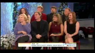 Today Show The Waltons 40th Year Reunion Dec 2 2011 [upl. by Sebastian365]