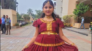 Happy Kannada Rajyotsava Hacchevu Kannadada Deepa song dance [upl. by Nade]