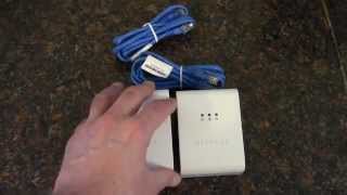 Netgear XET1001 Powerline Ethernet Adapter [upl. by Aicirtak]