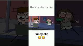 Hindi teacher short notyourtype angryprash rgbucketlist kirtichow funny [upl. by Riane]