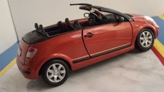 Citroën C3 Pluriel in scale 124 by Maisto [upl. by Burrow]